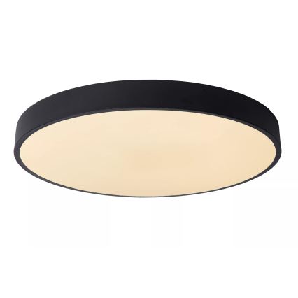 Lucide 79185/50/30 - Dimbare LED plafondlamp UNAR LED/36W/230V diameter 49,5 cm zwart