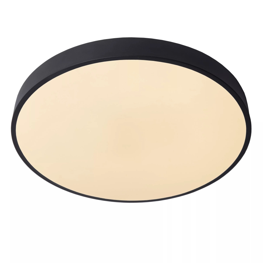 Lucide 79185/50/30 - Dimbare LED plafondlamp UNAR LED/36W/230V diameter 49,5 cm zwart