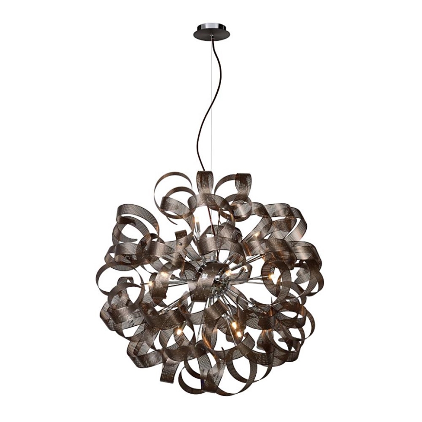 Lucide - Bruine Hanglamp ATOMA 12x G9 / 42W / 230V