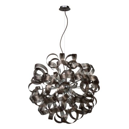 Lucide - Bruine Hanglamp ATOMA 12x G9 / 42W / 230V