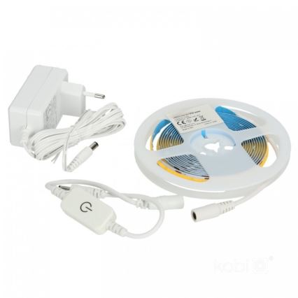 LED dimbare strip LED/25W/230V 3m 3000K