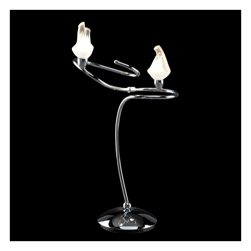 Luxera 1224 - Tafellamp FLAMENGO 2xG9/40W/230V