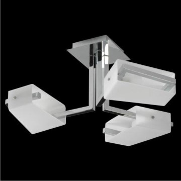 Luxera 1595 - Vervangend glas voor de RONDA G9 kroonluchter