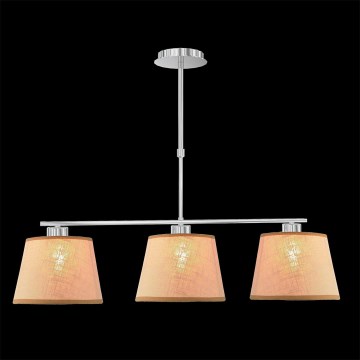 LUXERA 18066 - Hanglamp COMBO 3xE27/60W beige