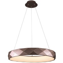 Luxera 18416 - Dimbare LED Hanglamp aan een koord CANVAS LED/38W/230V