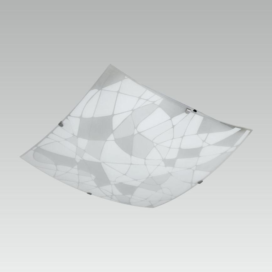 Luxera 45114 - Vervangend glas voor plafondlamp FERRATA E27