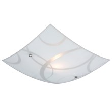 Luxera 45123 - Plafondlamp ROMERO 1xE27/60W/230V