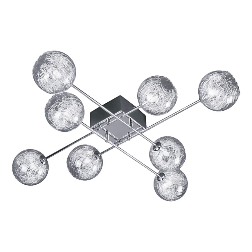 LUXERA 46036 - Plafonnière CRONOS 8xG9/60W/230V