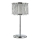 Luxera 46117 - Kristallen tafellamp STIXX 3xG9/33W/230V