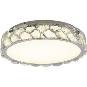 LUXERA 46153 - LED plafondlamp LARUNA LED/32W/230V 4000K Ø 40 cm mat chroom