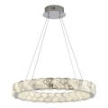 LUXERA 46156 - LED-hanglamp aan kabel LARUNA LED/38W/230V 4000K mat chroom