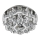 Luxera 62409 - LED Kristallen plafondlamp ARAMEA 7xGU10/50W + LED/24W