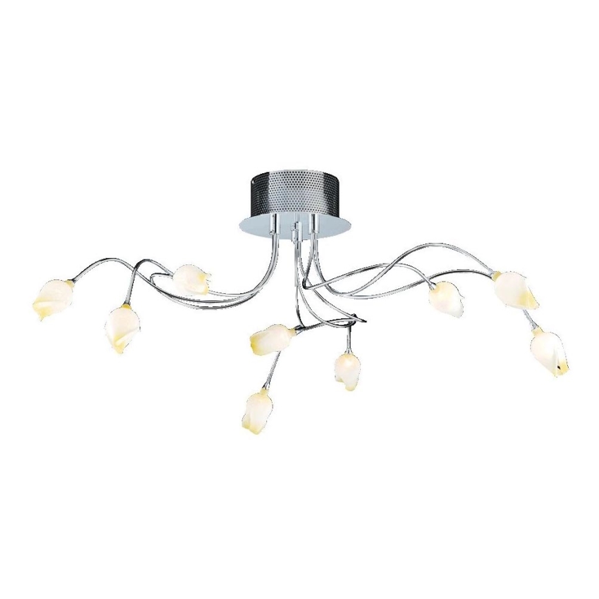 Luxera 64031 - Plafondlamp LOTOSS 9xG4/20W/230V