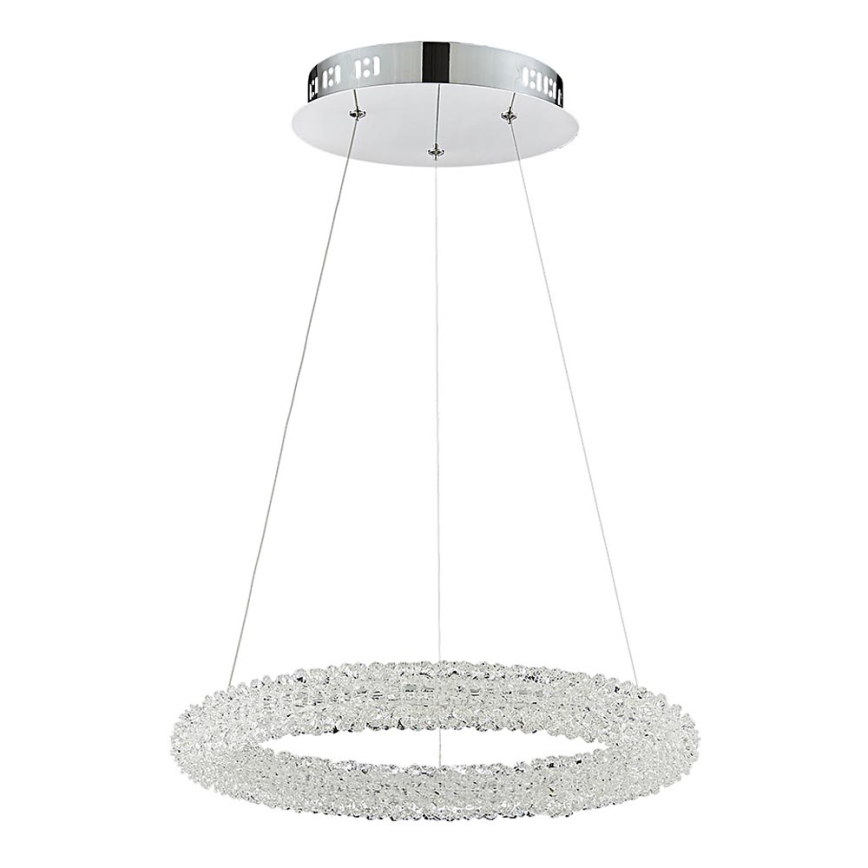 Luxera 64391 - LED Kristallen kroonluchter aan koord ALMEDA LED/24W/230V