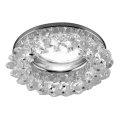 LUXERA 71025 - Inbouwlamp CRYSTALS 1xGU10/50W/230V