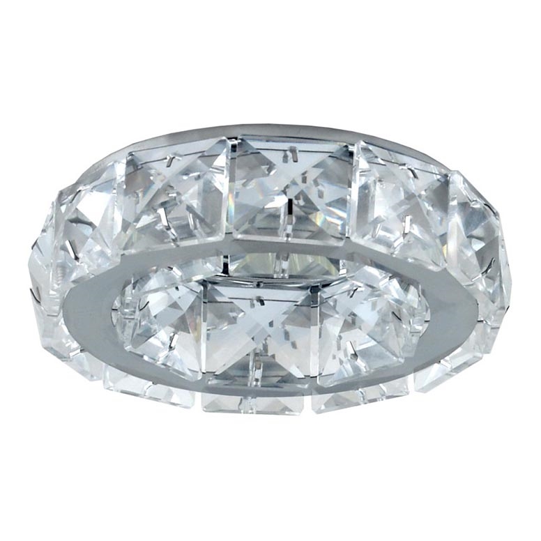 LUXERA 71055 - Inbouwlamp CRYSTALS 1xGU10/50W/230V