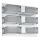 LUXERA 8033 - Plafondlamp CASIUS 6xG9/33W/230V