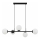 MADDIE Hanglamp 5xE14/5W/230V zwart