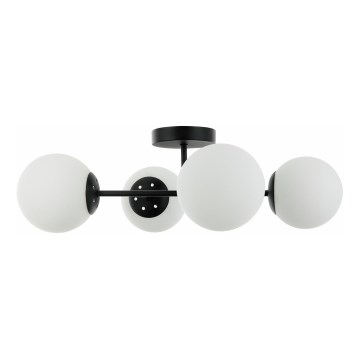 MADDIE Plafondlamp 4xE14/5W/230V Zwart