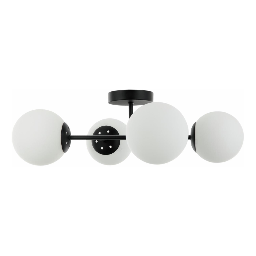 MADDIE Plafondlamp 4xE14/5W/230V Zwart