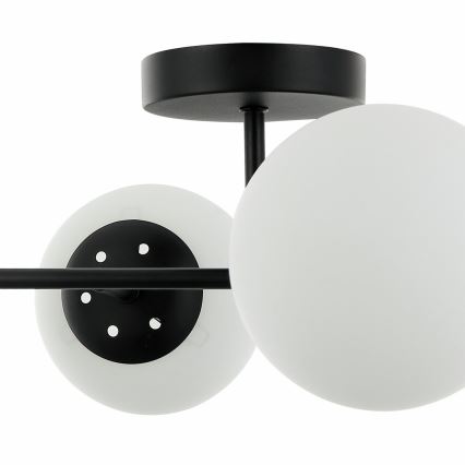MADDIE Plafondlamp 4xE14/5W/230V Zwart