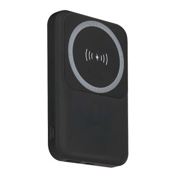 Magnetische Powerbank met draadloos opladen Power Delivery 10 000mAh/20W/3,7V zwart