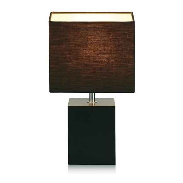 Markslöjd 102498 - Tafel Lamp BARA 1xE14/40W/230V bruin