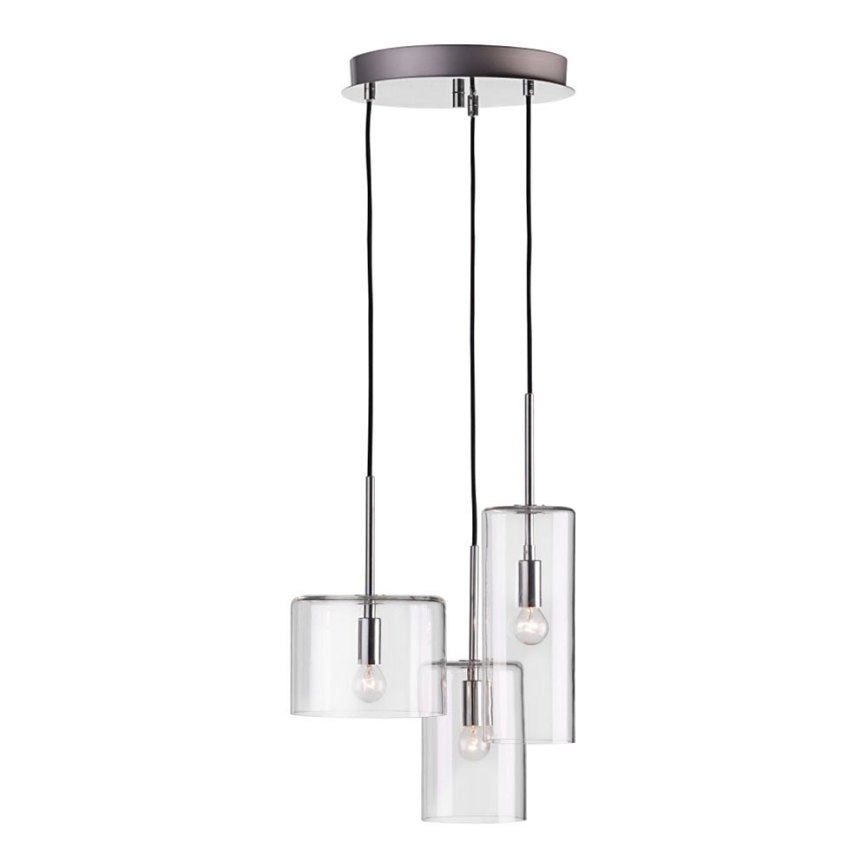 Markslöjd 105099 - Hanglamp aan koord ROCKFORD 3xE14/40W/230V