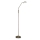 Markslöjd 105582 - Staande LED Lamp, Dimbaar HUDSON LED/6W/230V messing