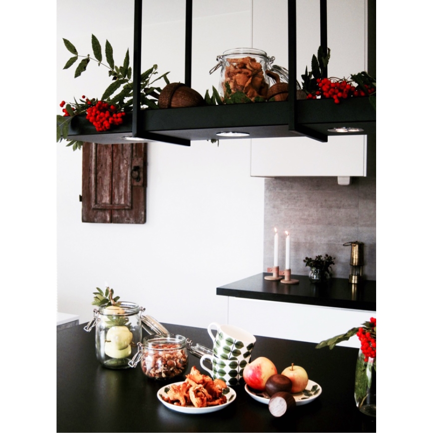 Markslöjd 105780 - LED dimbare kroonluchter aan een ketting TRAY 3xLED/3W/230V zwart