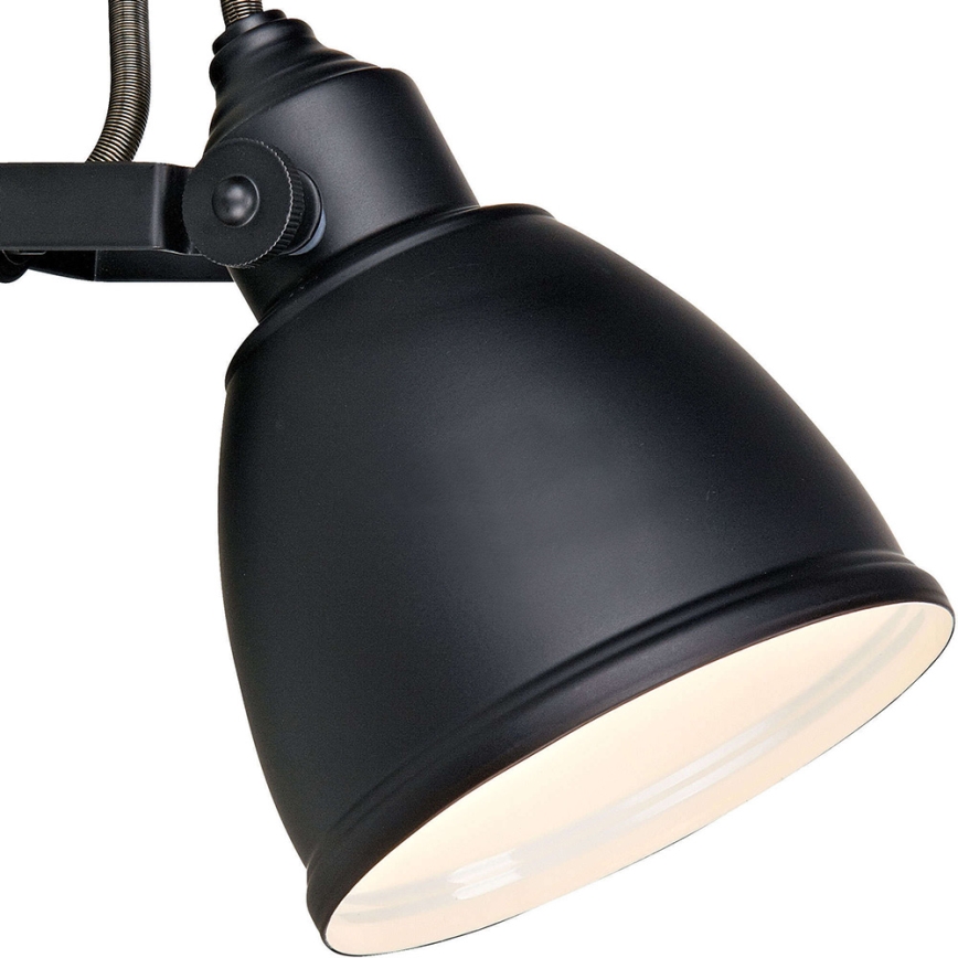 Markslöjd 105814 - Wandlamp FJÄLLBACKA 1xE14/40W/230V zwart
