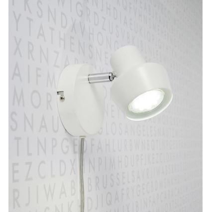 Markslöjd 106083 - Wandlamp URN 1xGU10/35W/230V wit
