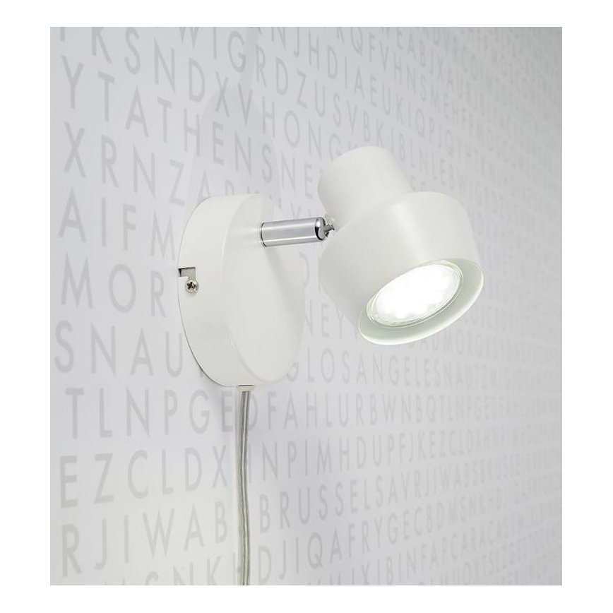 Markslöjd 106083 - Wandlamp URN 1xGU10/35W/230V wit