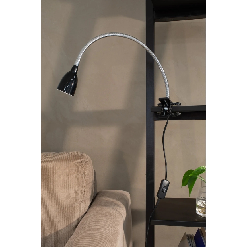 Markslöjd 106092 - LED Tafel Lamp met een klem TULIP LED/3W/230V zwart