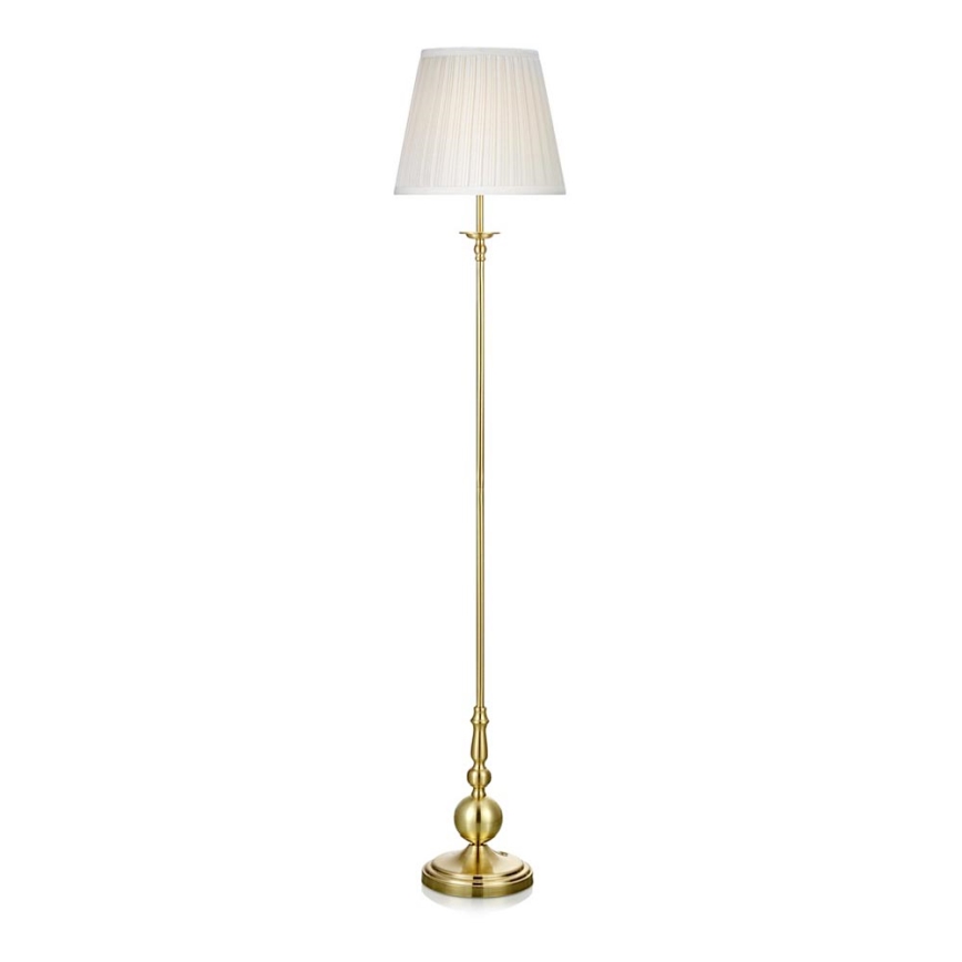 Markslöjd 106322 - Staande Lamp IMPERIA 1xE27/60W/230V messing