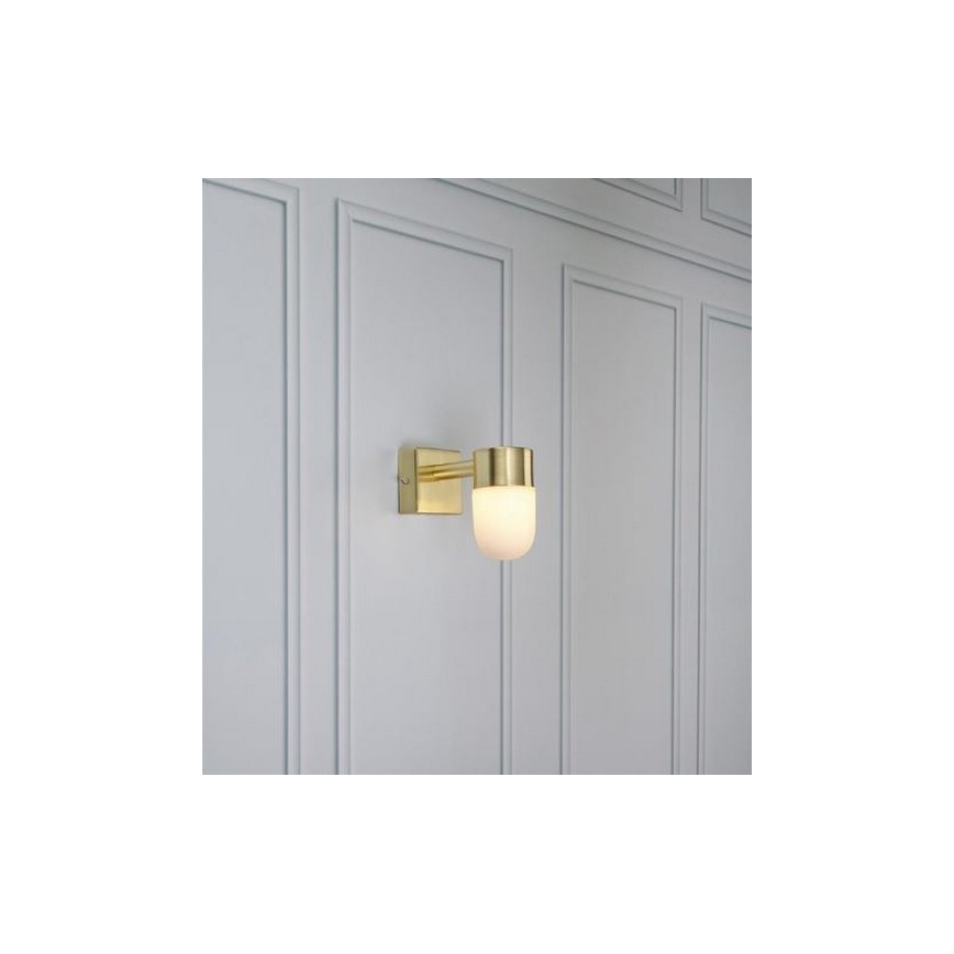 Markslöjd 106374 - Badkamer Wandlamp MENTON 1xG9/18W230V IP44