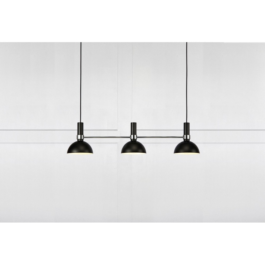 Markslöjd 106855 - Hanglamp aan koord LARRY 3xE27/60W/230V