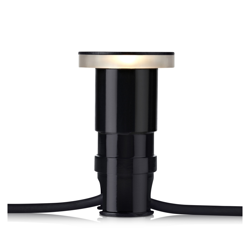 Markslöjd 106935 - GARDEN24 LED inbouwarmatuur voor buiten, LED/3W/24V, IP44, zwart