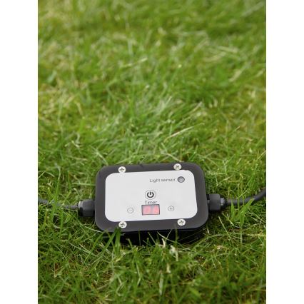 Markslöjd 106936 - schemersensor met timer GARDEN24 24V IP44