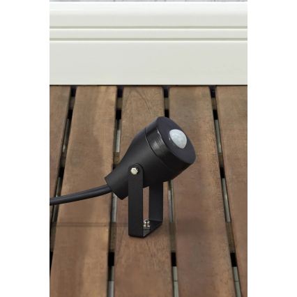 Markslöjd 106940 - Buiten bewegings- en schemersensor PIR GARDEN24 IP44 zwart