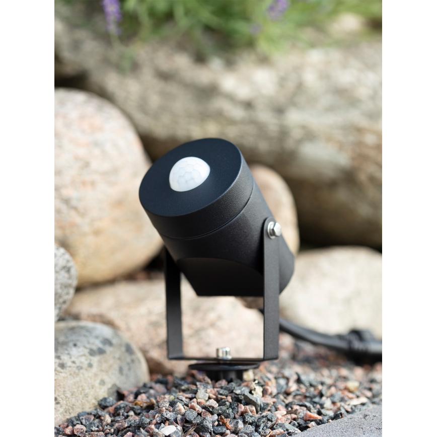 Markslöjd 106940 - Buiten bewegings- en schemersensor PIR GARDEN24 IP44 zwart