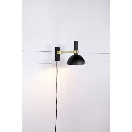 Markslöjd 106970 - Dimbare wandlamp LARRY 1x E27 / 60W / 230V