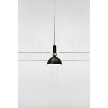 Markslöjd 106974 - Hanglamp aan koord LARRY 1xE27/60W/230V zwart/gouden