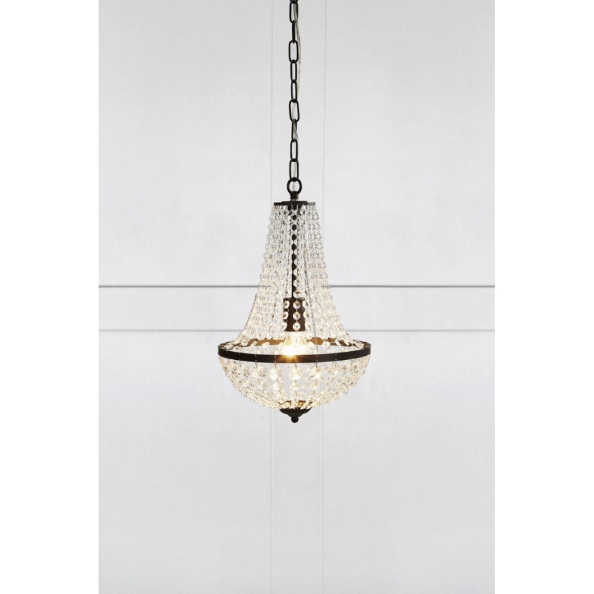 Markslöjd 107026 - Kristallen ketting kroonluchter GRÄNSÖ 1xE27/60W/230V
