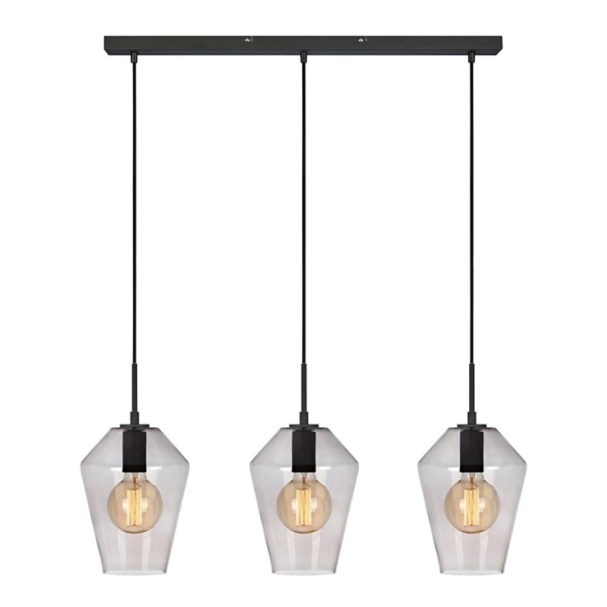 Markslöjd 107132 - Hanglamp aan koord RETRO 3xE27/60W/230V