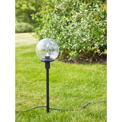 Markslöjd 107283 - LED buitenlamp GARDEN24 LED/3W/24V 81 cm IP44 zwart/helder