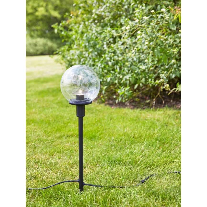 Markslöjd 107283 - LED buitenlamp GARDEN24 LED/3W/24V 81 cm IP44 zwart/helder