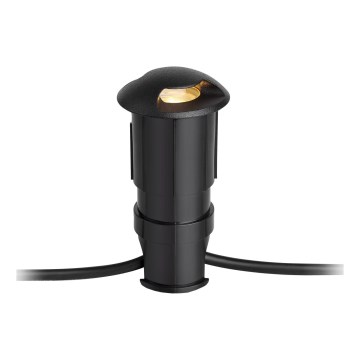 Markslöjd 107289 - LED inbouwlamp voor buiten GARDEN24 LED/0,8W/24V IP44 zwart