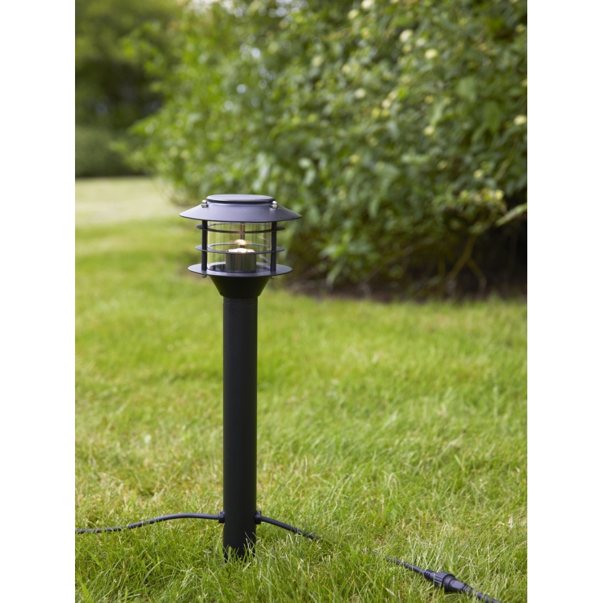 Markslöjd 107290 - LED Buitenlamp GARDEN 24 LED/3W/24V 45 cm IP44 zwart