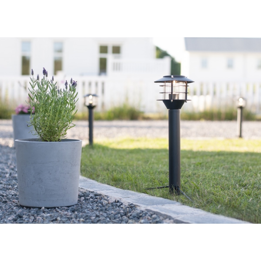 Markslöjd 107290 - LED Buitenlamp GARDEN 24 LED/3W/24V 45 cm IP44 zwart